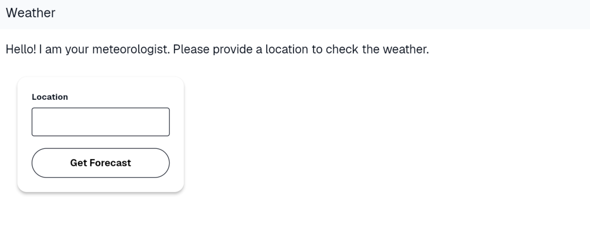 An A2UI input widget