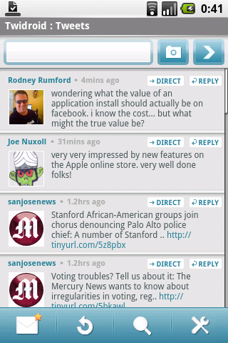 Twidroid Screenshot